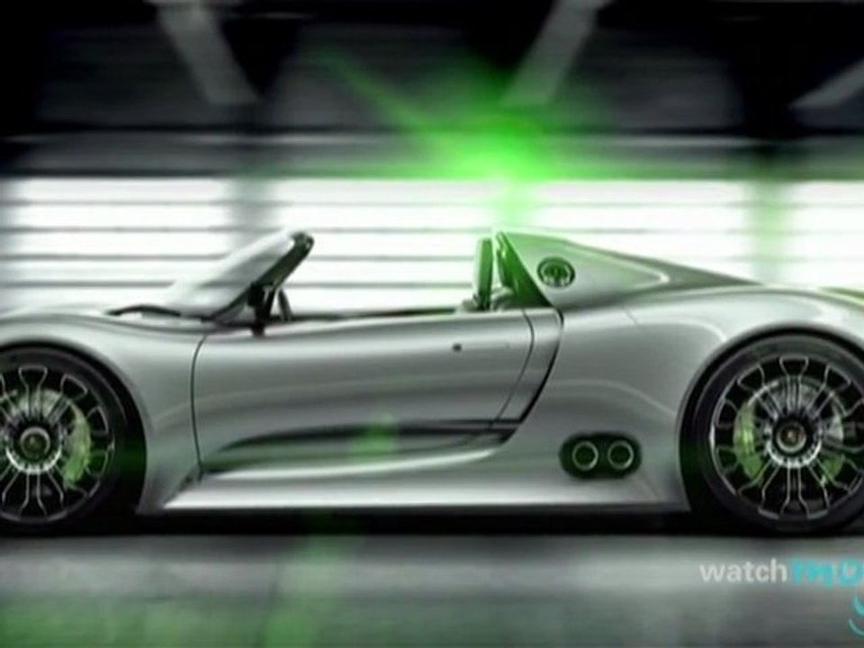 Porsche 918 Spyder at the 2010 Geneva Auto Show