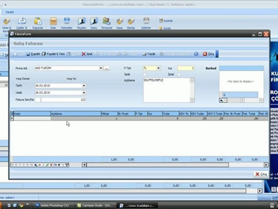 True My Muhasebe Programı - Genel Anlatım [HQ]