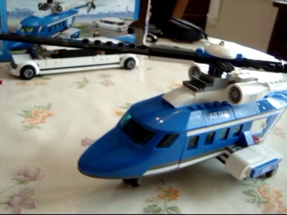 3222 L'helico et la limousine LEGO