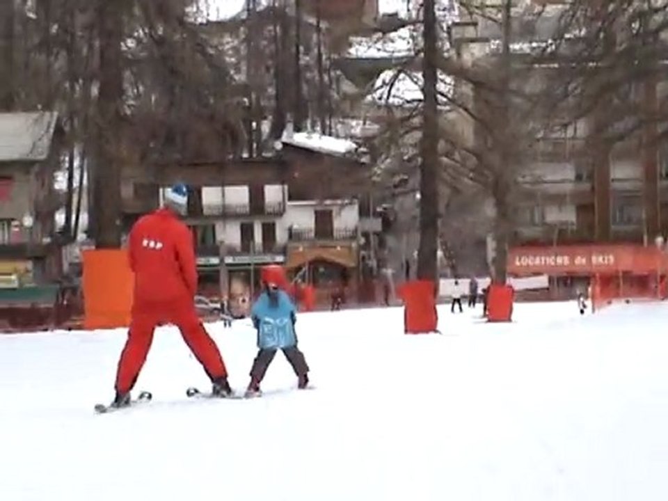 Première leçon particulière de ski (2)