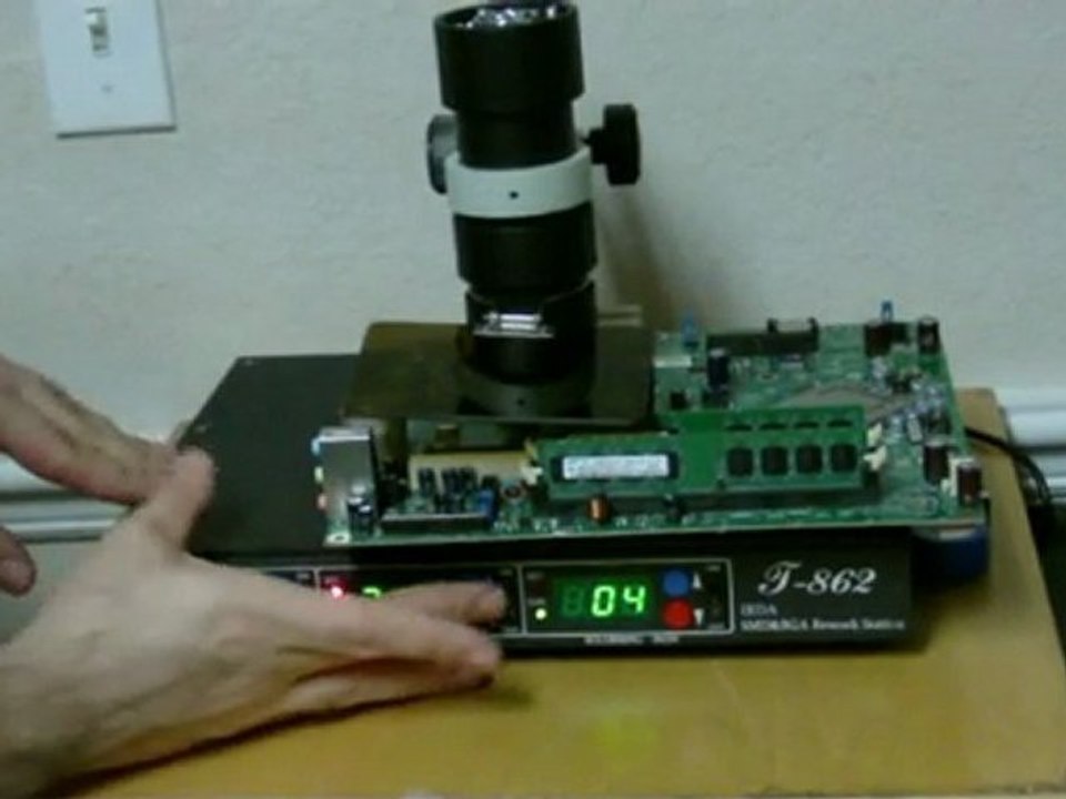 Dell Dimension dead motherboard rework repair & fix!