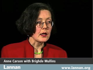 Anne Carson with Brighde Mullins, Conversation, 21 ...