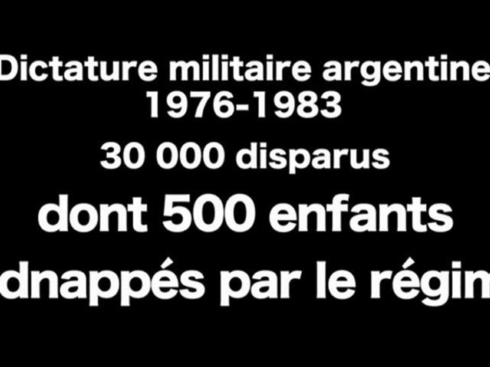 34 ans après le début de la dictature argentine
