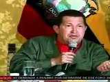 Chávez: calificó de cínicas las críticas a su gobierno