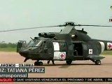 Llegan a Colombia helicópteros de Brasil que recogerán a r