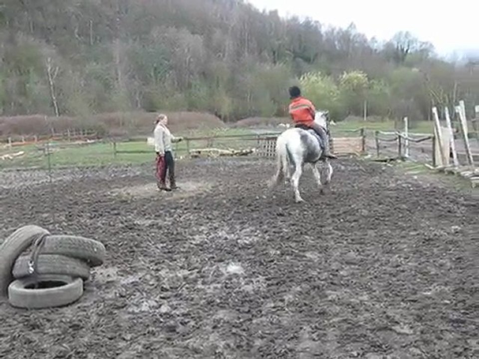 cheyenne porte un cavalier