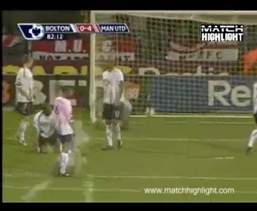 Bolton Wanderers 0 - 4 Manchester United