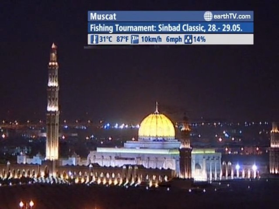 Los Angeles - USA, Honolulu - USA, London - United Kingdom, Muscat - Oman, Hamburg - Germany, Avignon - France, Venice - Italy