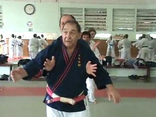 Défense sur tentative de double nelson par clé