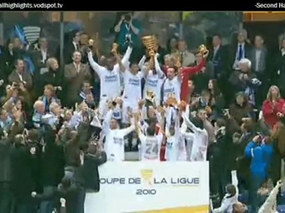 OM Bordeaux 3-1 Finale Coupe Ligue 2010