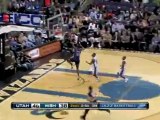 C.J. Miles steals the pass and finishes with an easy slam.