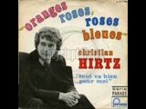 Christian Hirtz Roses bleues oranges roses (1968)