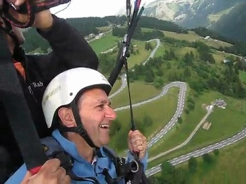 BAPTEME DE PARAPENTE AU DESSUS DE MORZINE