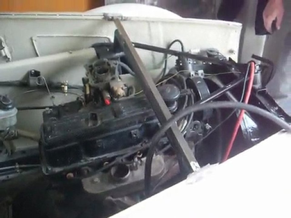 Démarage du moteur sierra