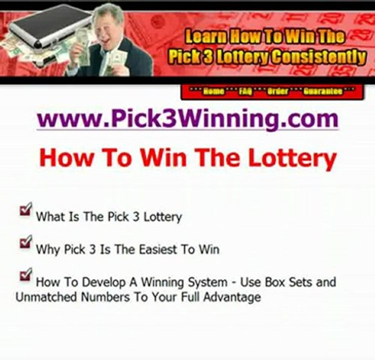 How To Win The Lottery Using A Proven System