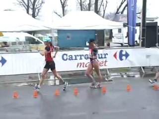 Championnat de France du 20km marche féminin AIX 2010