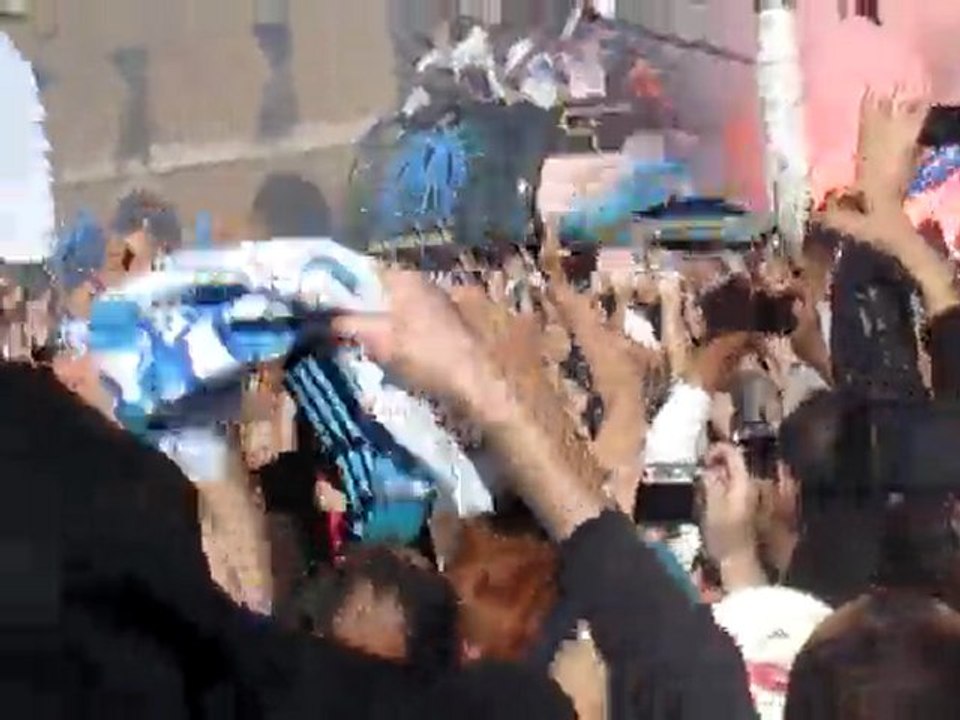 Présentation de la coupe de la Ligue - OM - 28 Mars 2010