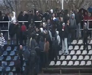 Zamieszki na meczu w Koninie