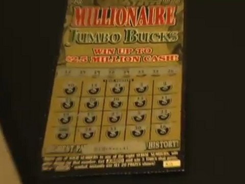 Scratch Off Lottery Ticket Winner - Real Lotto Winner!