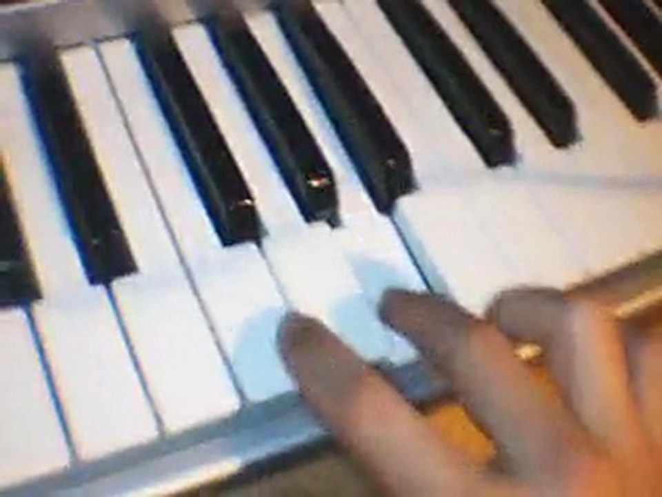 Uprising tutorial au piano