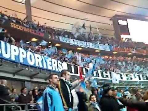 Supporters marseillais Finale coupe de la ligue 2010
