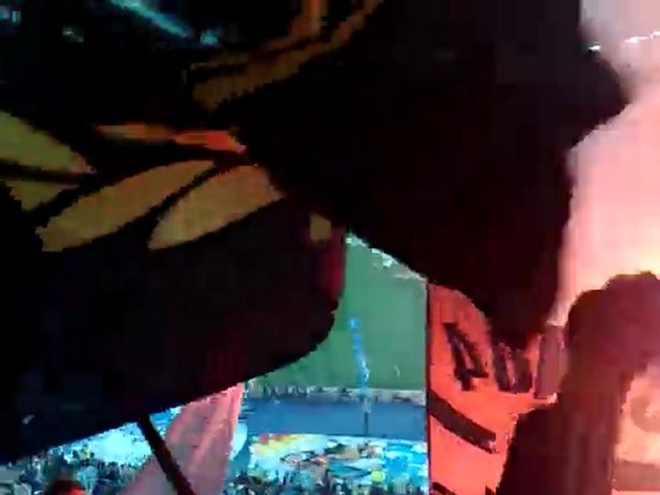 Finale de la Coupe de la Ligue tribune Marseille 27/03/2010