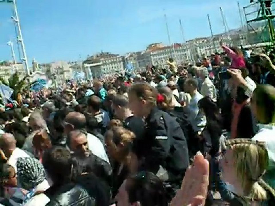 le vieux port arrivé des joueur