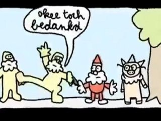 Kabouter Wesley - slechd getekende poes