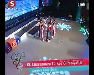 Halk dansları Almanya 8.Türkçe Olimpiyat