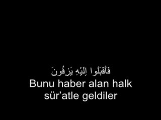 Çocuk Kari Bera'nın okuduğu ayetler ve manası