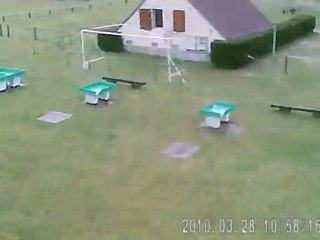 Vol de Cocotte avec Caméra embarquée ...