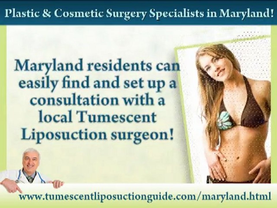 Tumescent Liposuction Maryland