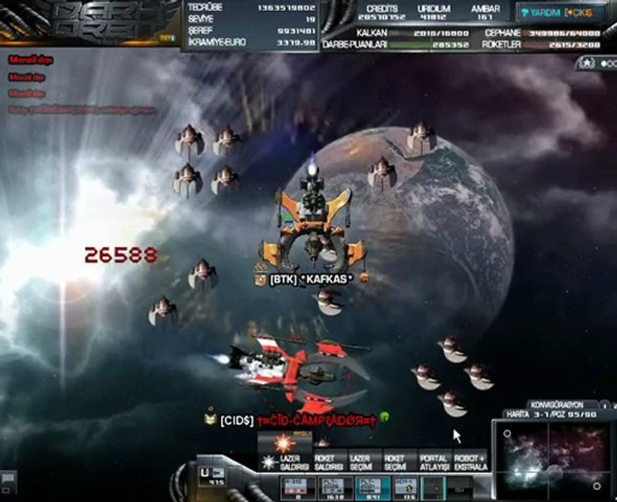 darkorbit 3-7 baskın