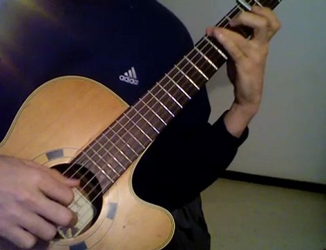 Le Château Ambulant, « Merry-go-round of Life », guitare