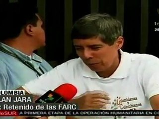 Jara recuerda emoción cuando fue liberado por FARC