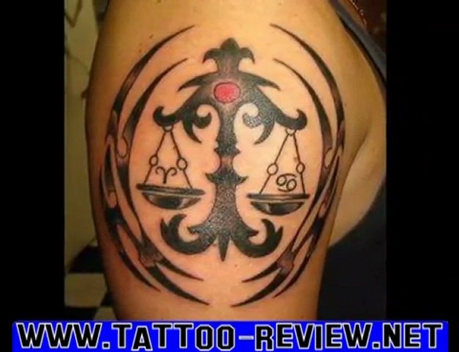 Libra Tattoo Designs