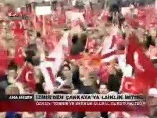 izmir Cumhuriyet Mitingi KanalTürk