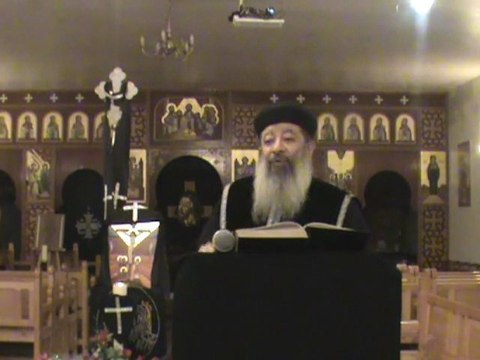 Sermon P.Moussa Wahib-Semaine Sainte 2010:Veille Lundi Saint