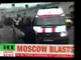 Double attentats à Moscou : les 1er images