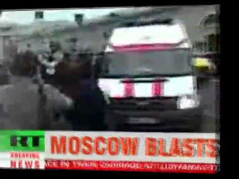 Double attentats à Moscou : les 1er images