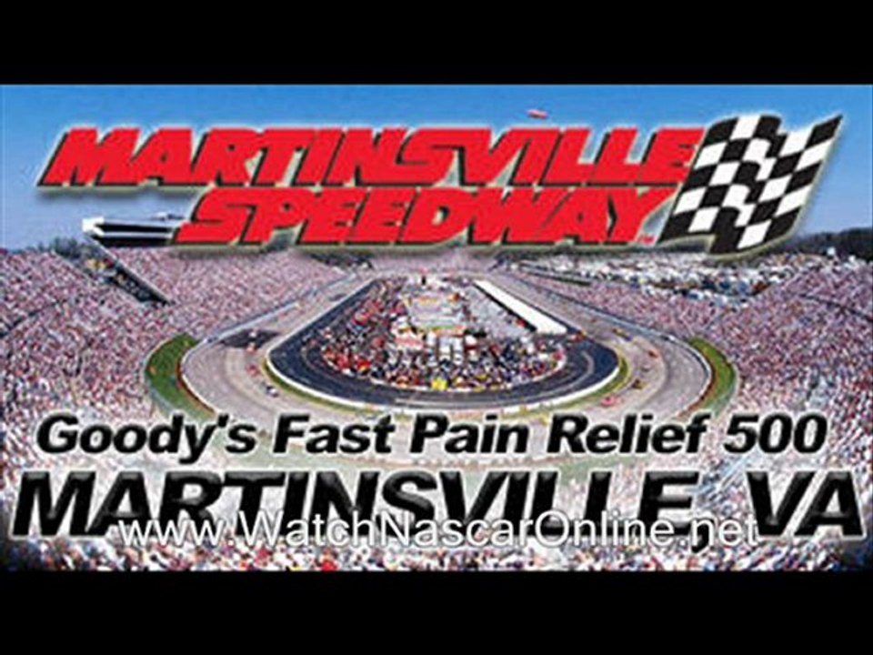 watch nascar Goody's Fast Pain Relief 500 racing live stream