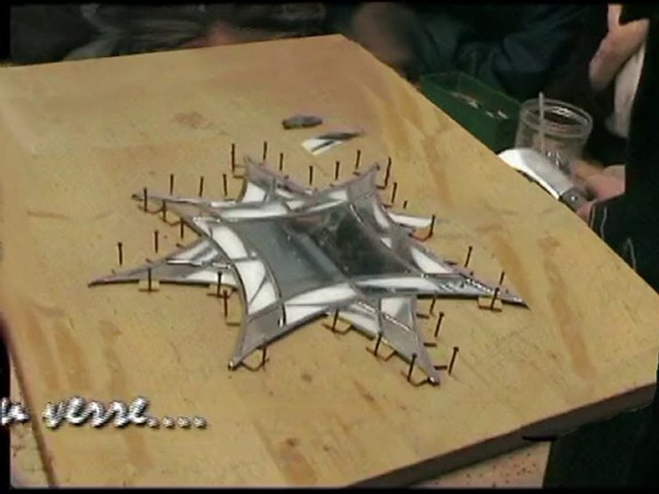 Vitrail à St-Just/St-Rambert et Ferme du Prieuré à St-Romain