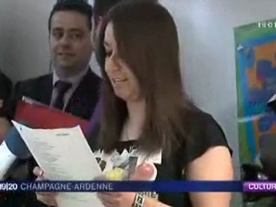 Slam Tribu et Frédéric Mittérrand Slam à Reims