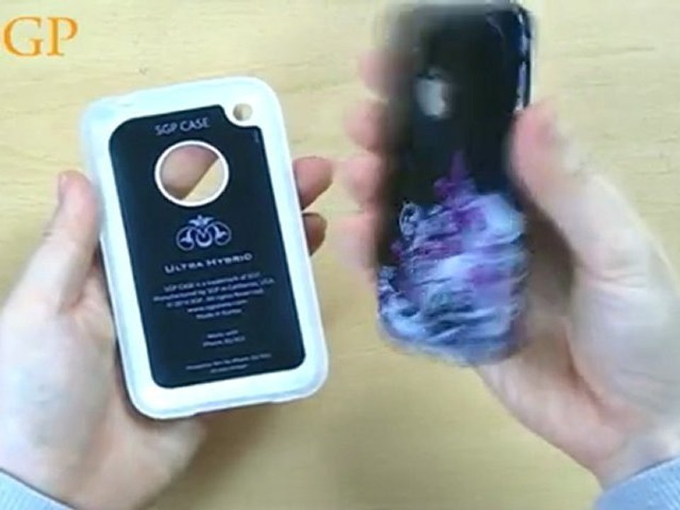 Installation coque SGP Case Ultra Hybrid pour iPhone 3G 3GS