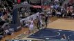 Jamal Crawford steals the ball from the Pacers, but gets rej