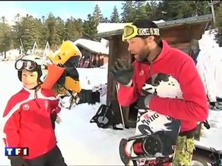 Le saut à ski au Lioran