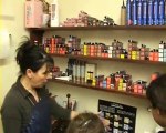 Visite salon de coiffure  - ATELIER DU CLAS LORGUES 2010 -