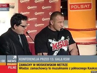 Konferencja prasowa - KSW 13