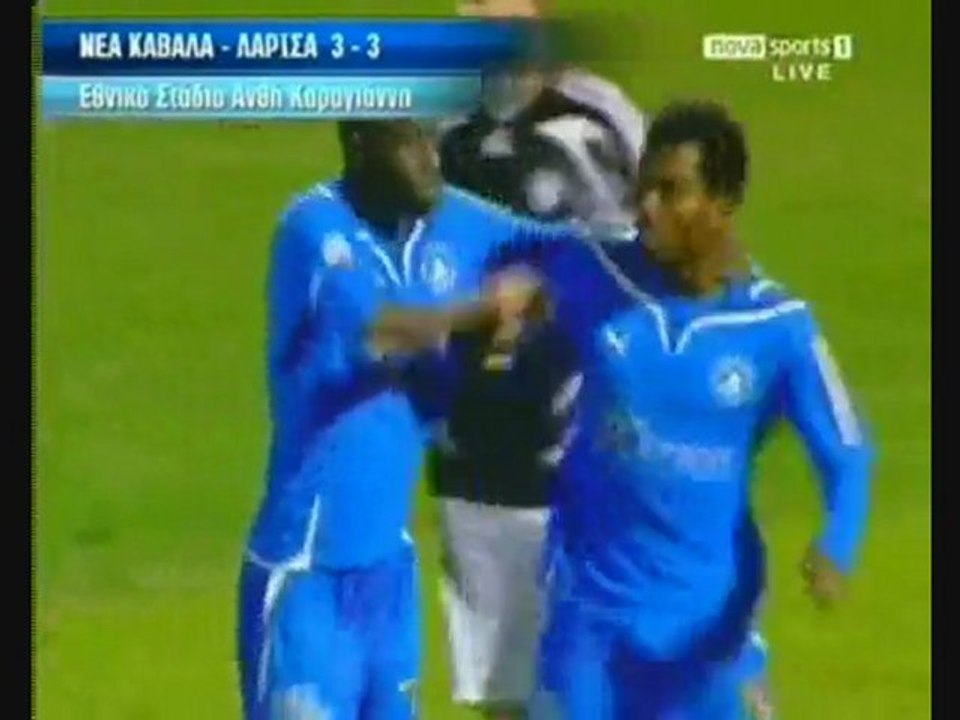 27th Kavala-AEL 3-3  2009-10 Nova tv Greece 2009-10