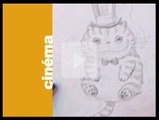 Leçon de dessin avec Kei Acedera - Le chat de Cheshire